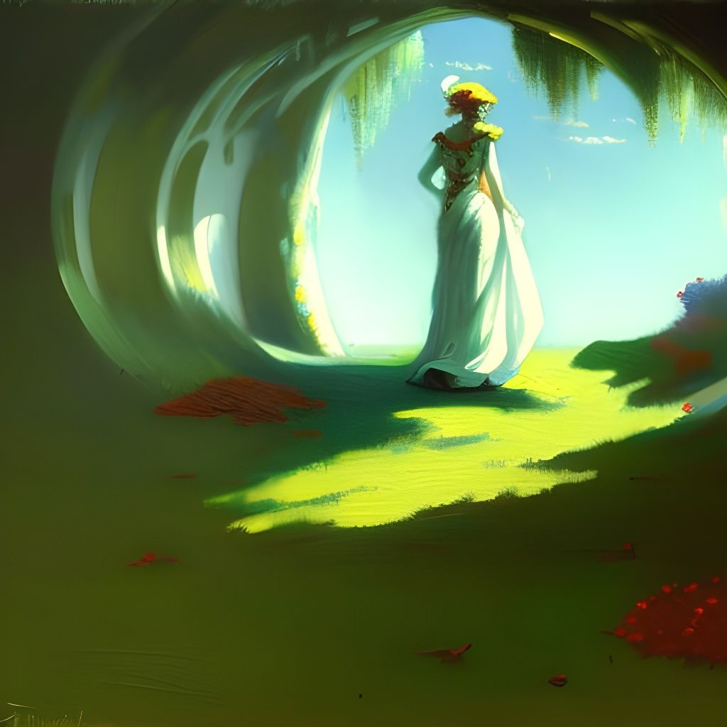 Enchanting Fairy World in Classic Art Style