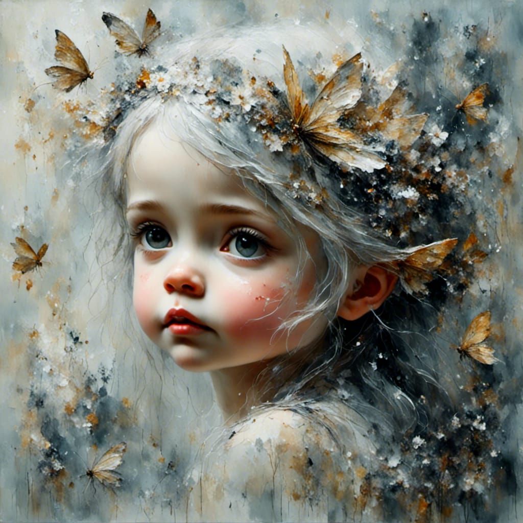 Hyperdetailed Fairies in Shadowy Hobbit Oil Painting