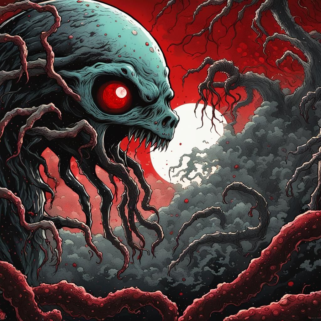 Eldritch Monsters Feast: Junji Ito Inspired Horror