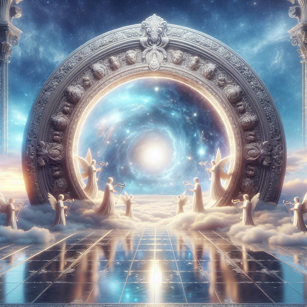Cosmic Gateway to Elysian Realms
