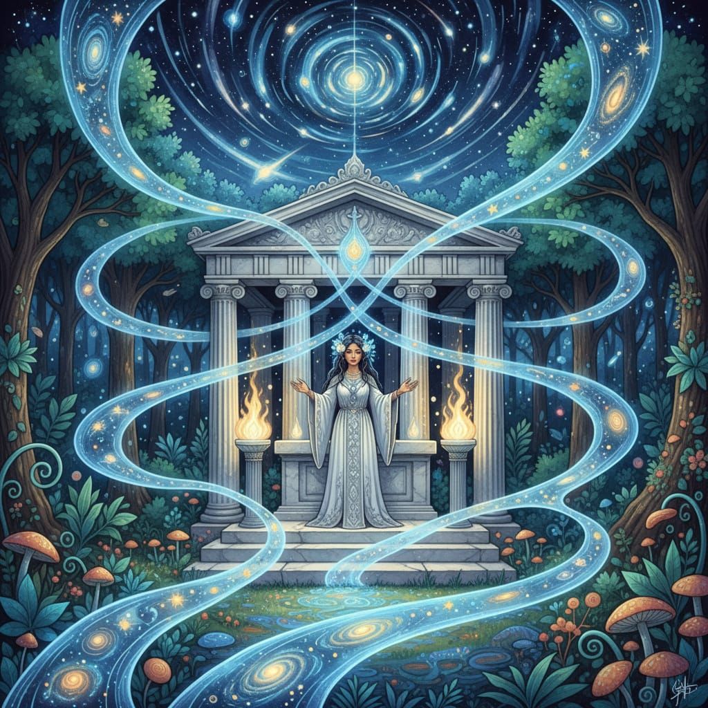 Magical Ley Lines Converge at Greco-Roman Temple Shrine