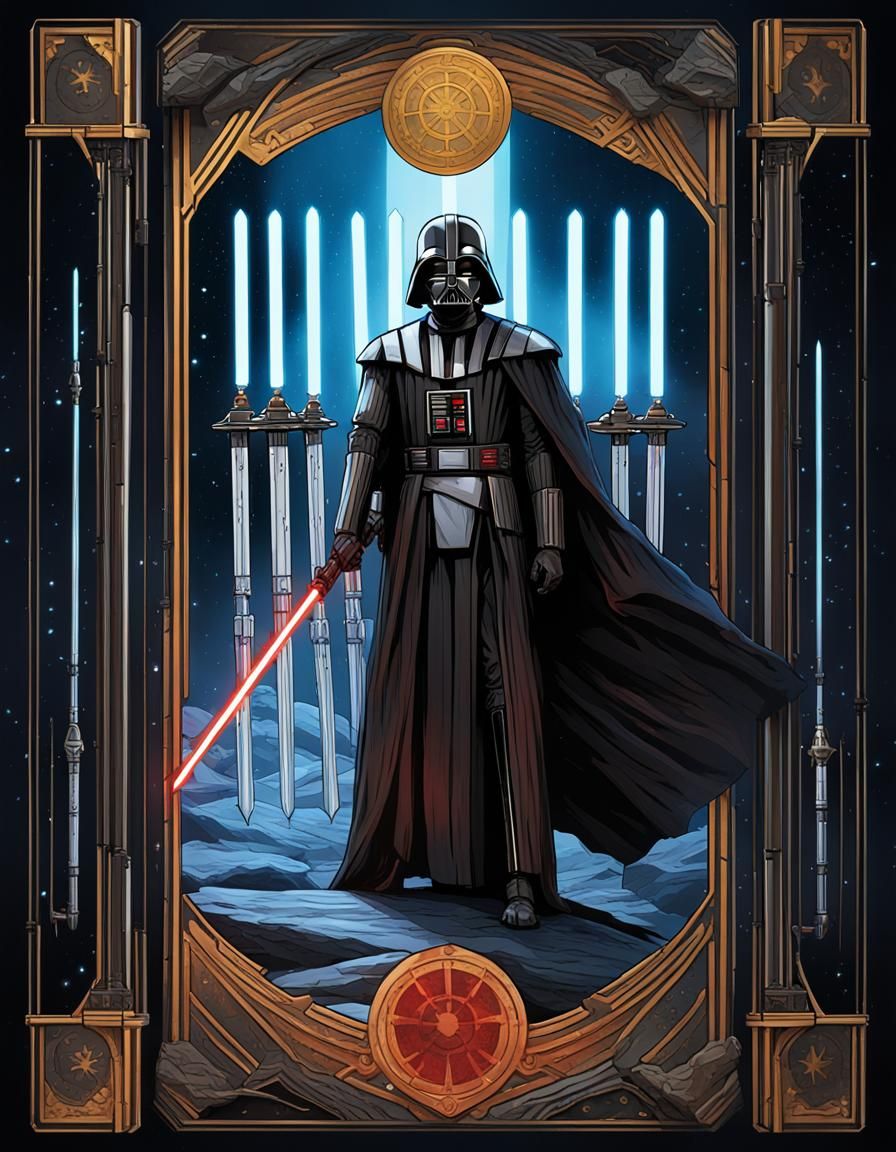 Star Wars Tarot: The Ten of Lightsabers
