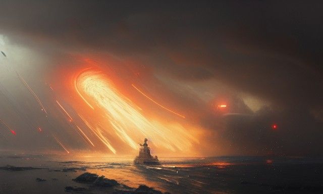 Supertanker Navigates a Super Storm in Punk Styles