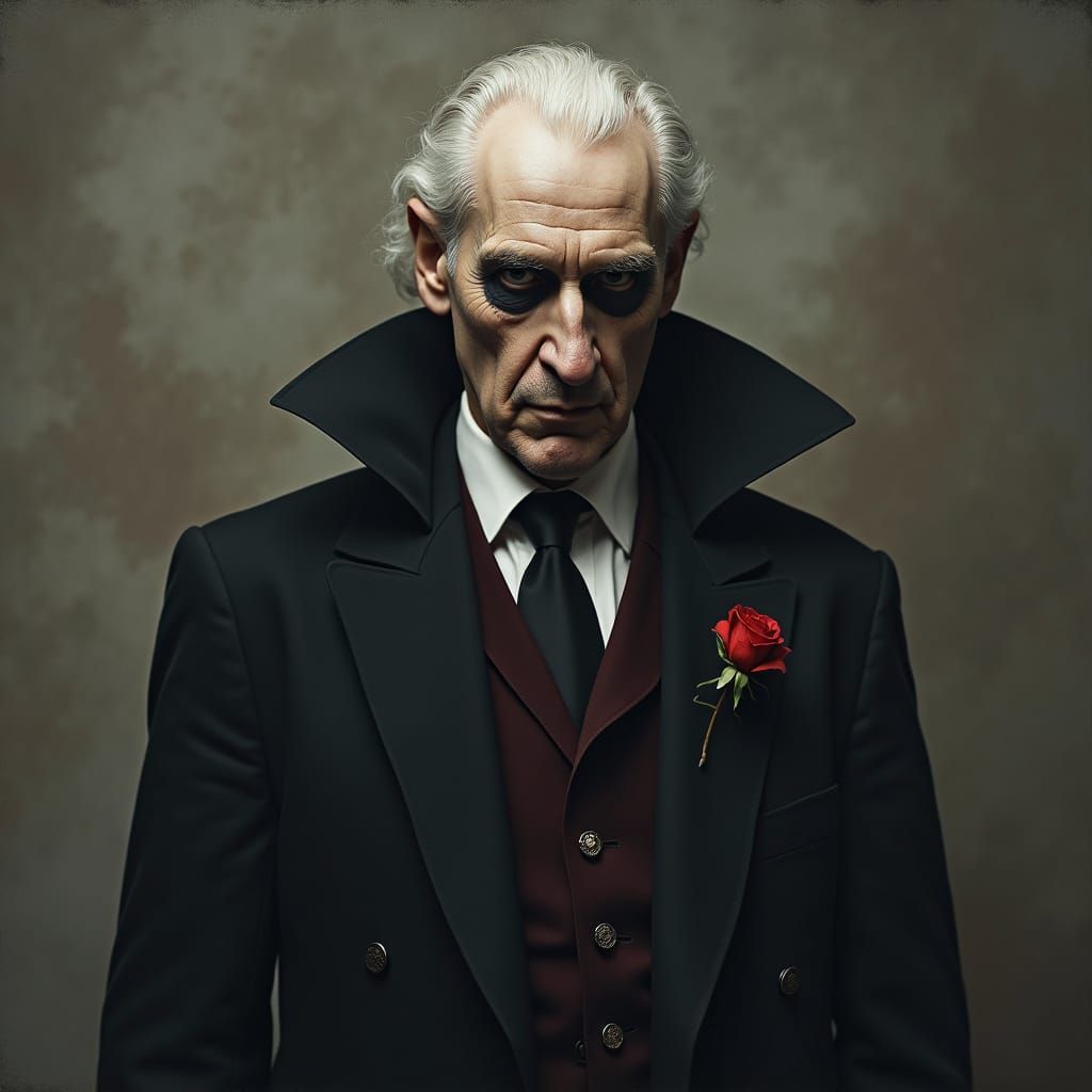 Confused Count Dracula: An AI Portrait