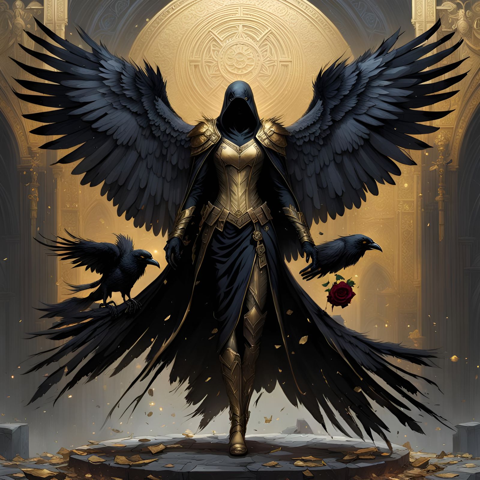 The Raven, Edgar Allan Poe: "...flirt & flutter, in there st...