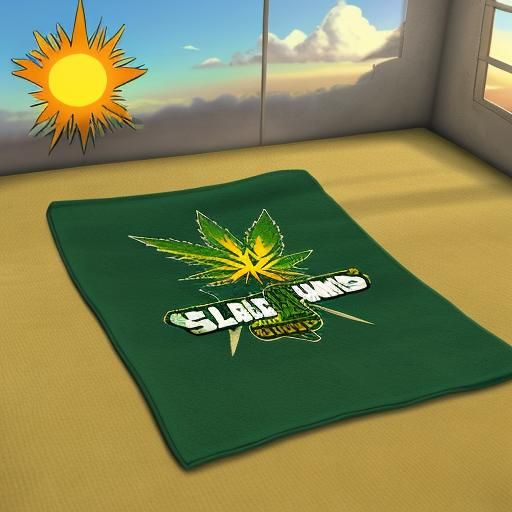 GTA San Andreas Style Cannabis Logo