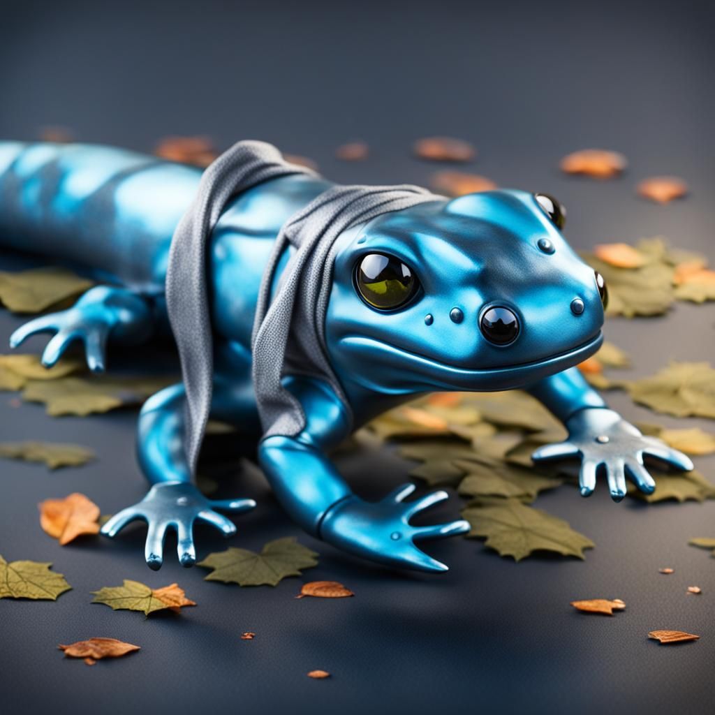 Steel Salamander in Witch Costume