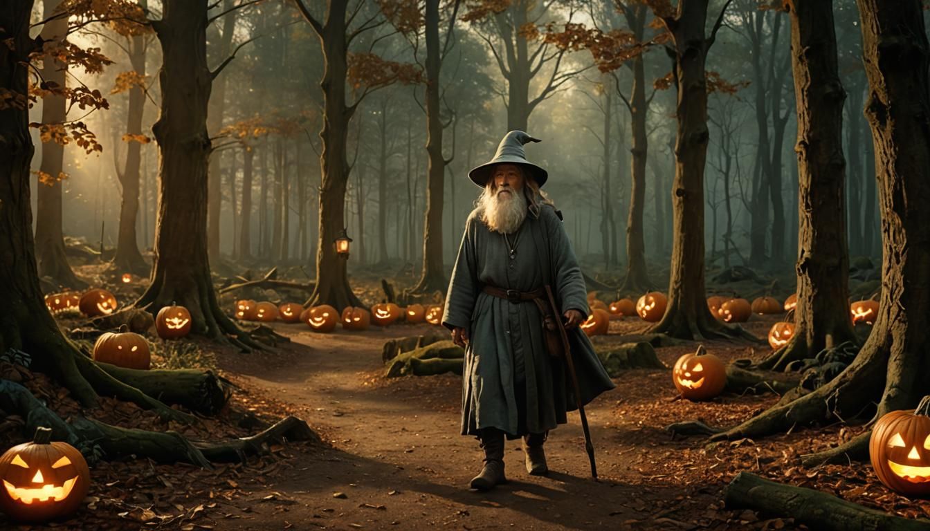 Gandalf's Revival: Knights of the Round Table in Forest