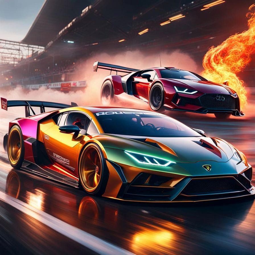 Drag race: Lamborghini vs Audi