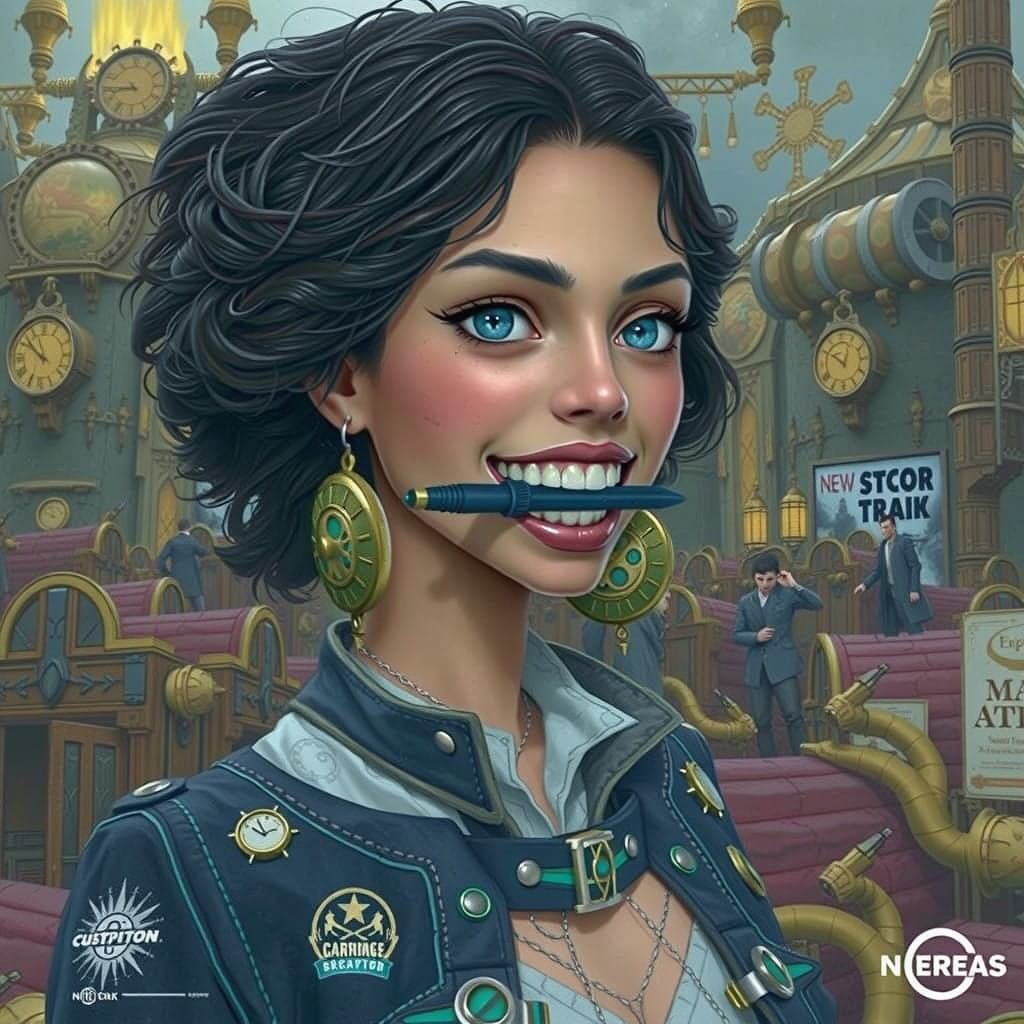 Heroic Time-Traveler Wields Sonic Screwdriver in Epic Citysc...