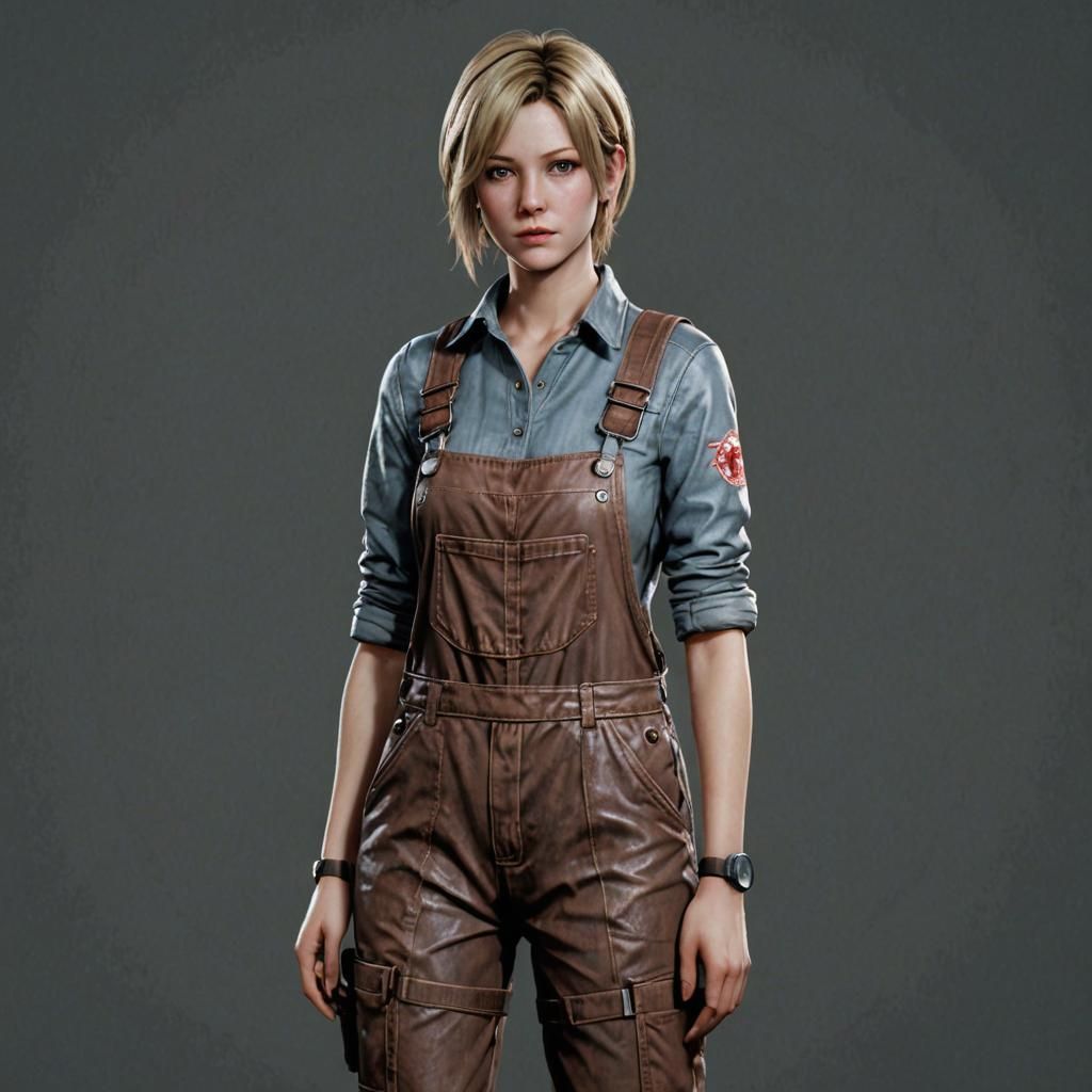 Silent Hill Heather Mason in Detailed 3D Anime Art