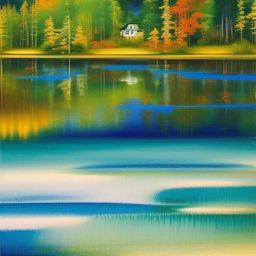 Gouache Style DNA Transformation in Watercolor