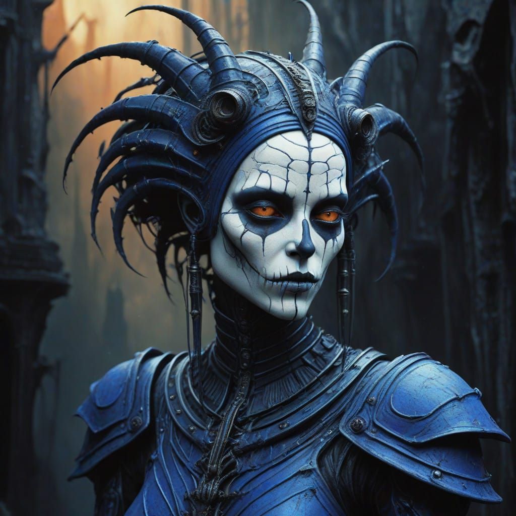 Mysterious Jester Conjures Chaos in Dark, Fantastical Realm