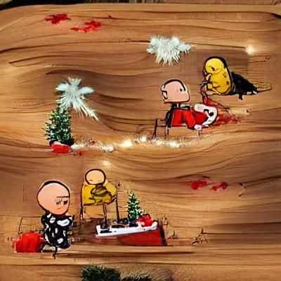 A Charlie Brown Christmas Scene