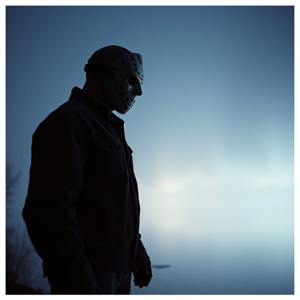 Jason Voorhees: Cinematic Horror Film Still