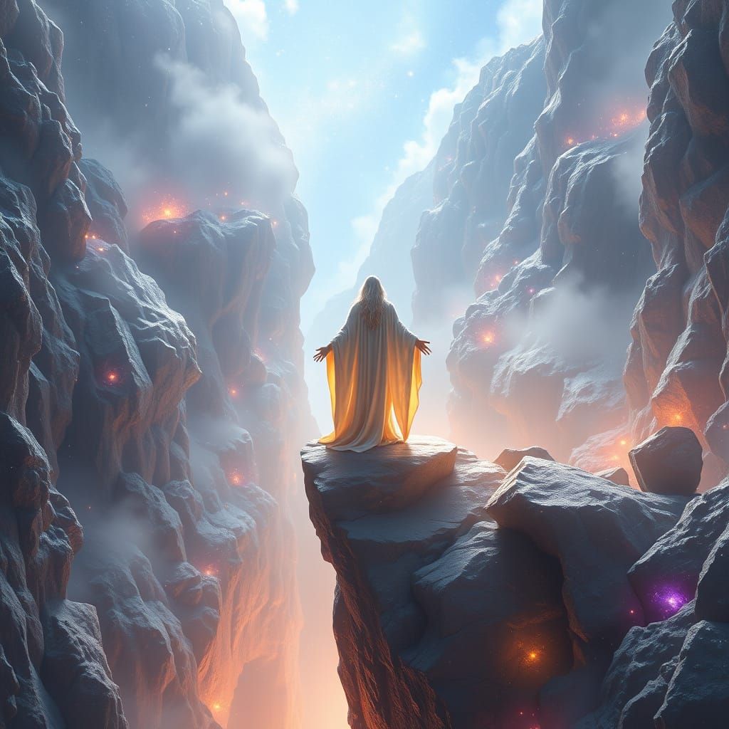 Ethereal Uranus Bathers in Mercury's Luminous Abyss