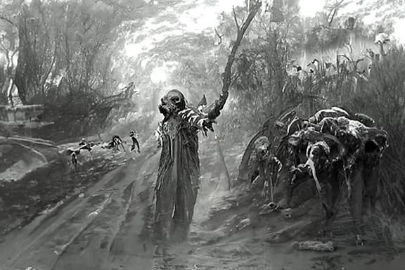 Death in Style of Gustave Doré