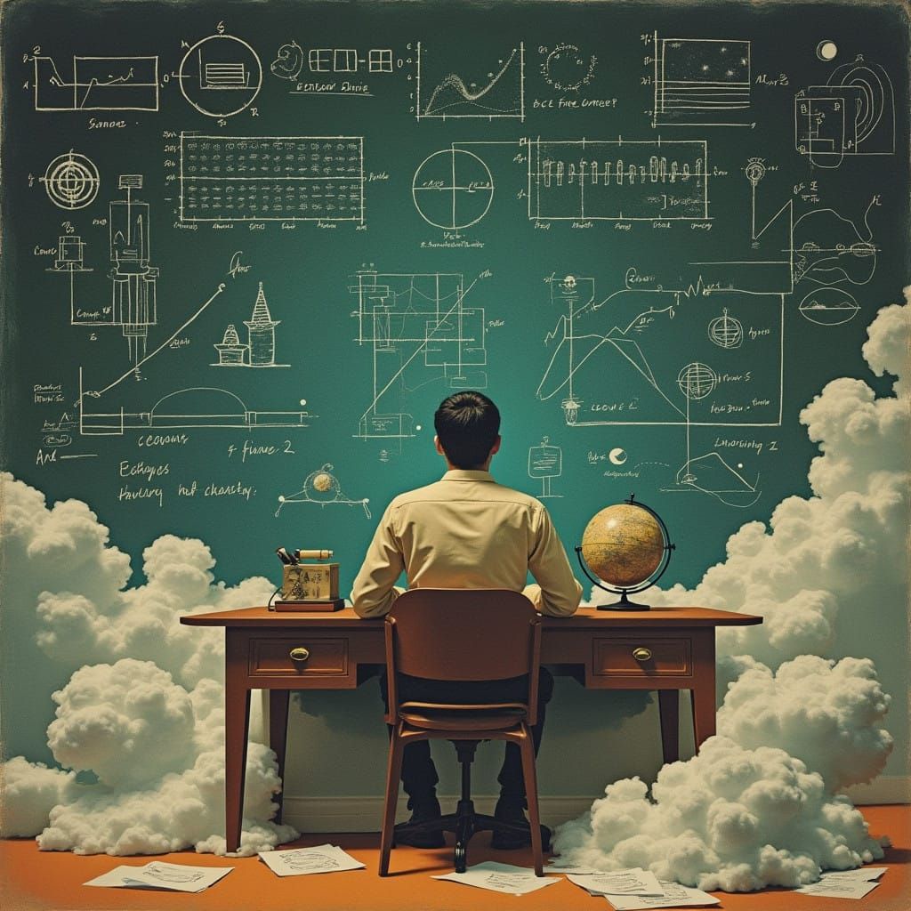 Futuristic Mathematician in a Cloud of Data