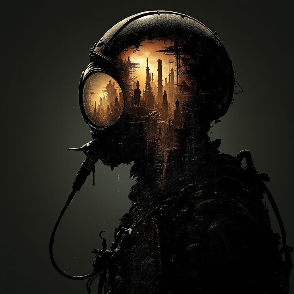 Underwater Horror VHS Nightmare in Industrial Ruin