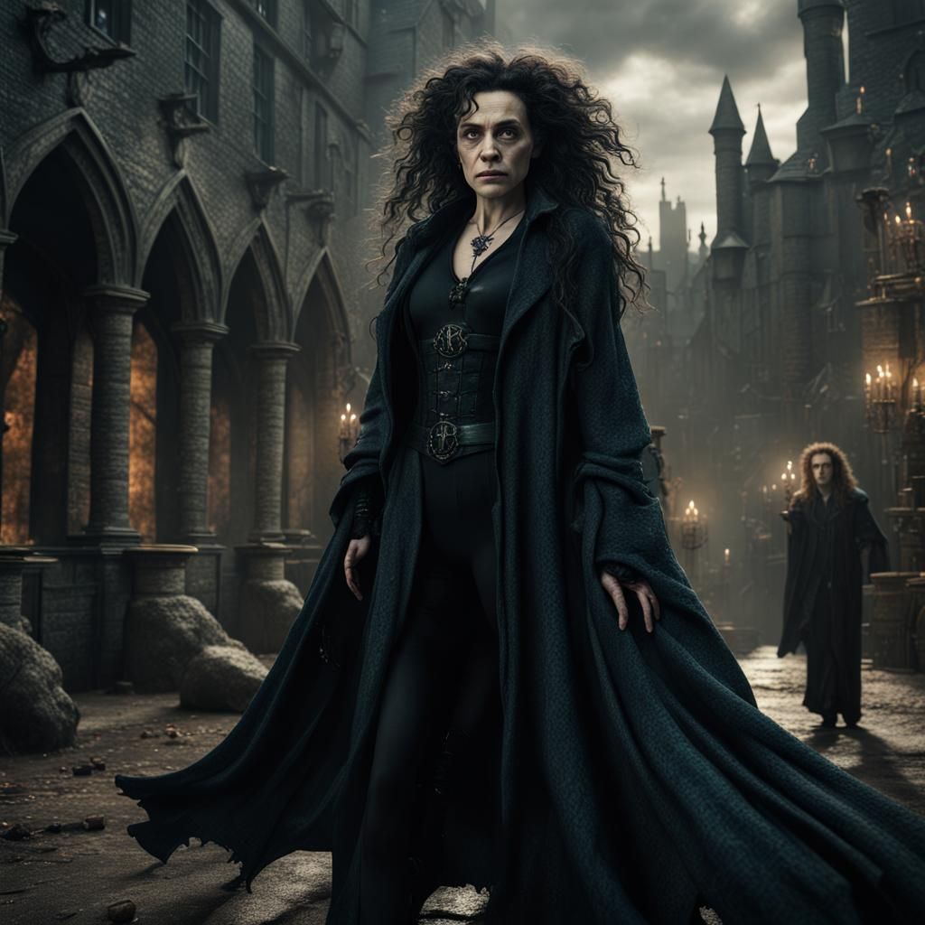 Bellatrix Lestrange Detailed Matte Painting