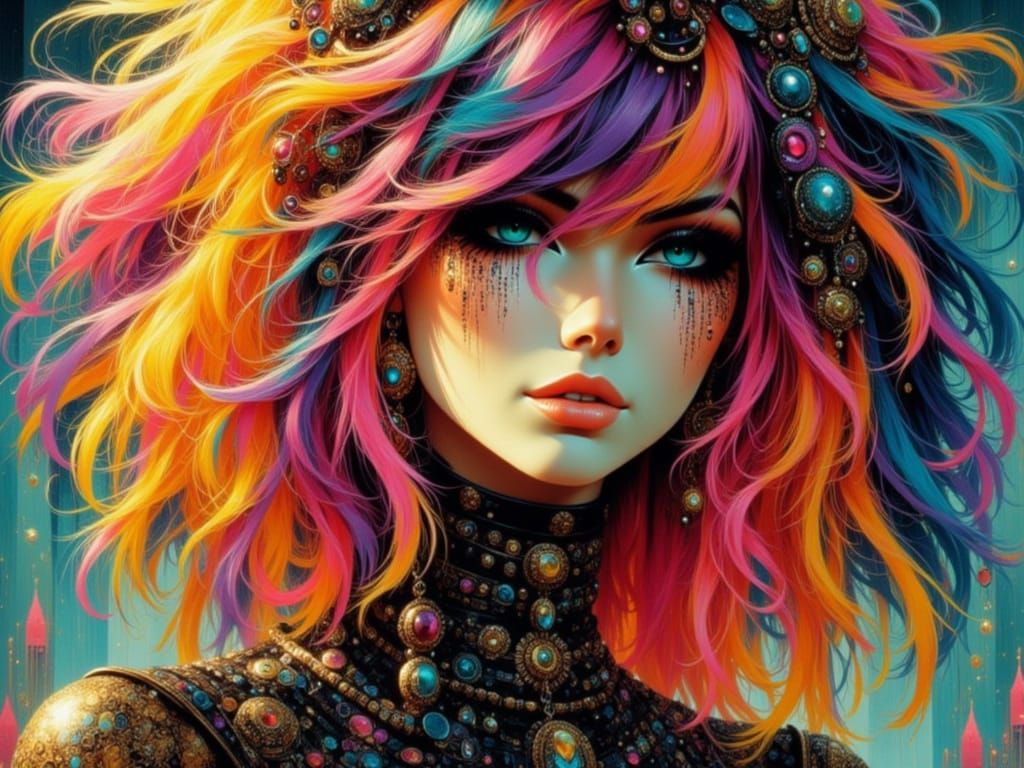 <lora:Streakz:1.4> <lora:Feline Folk Flux 0:1.0> psychosis, ...