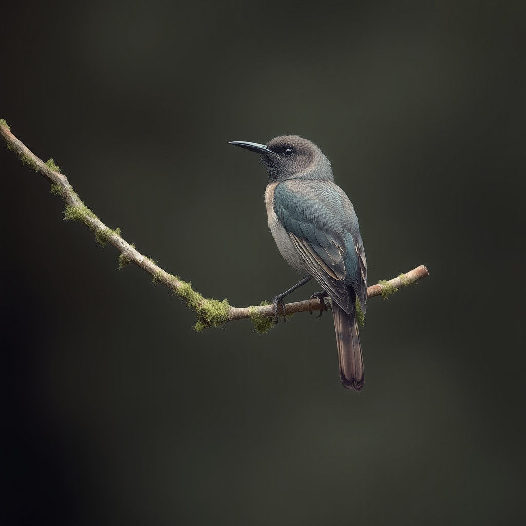 Stresemann's Bristlefront in Watercolor Style