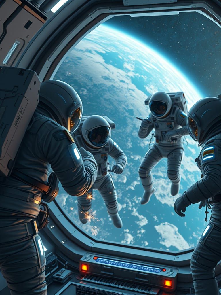 Zero Gravity: A Moment in the Void