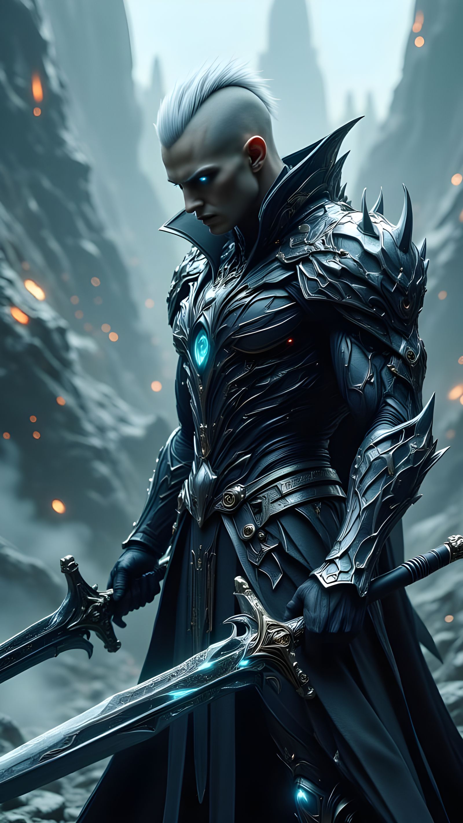 Cold is the light....