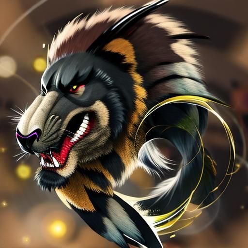 Abstract AI-Generated Vector Graphic