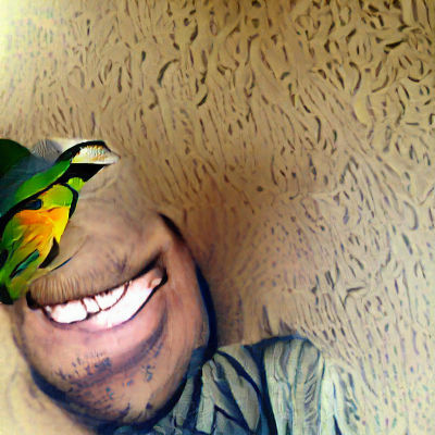 AI Generated Portrait from Minimal Prompt