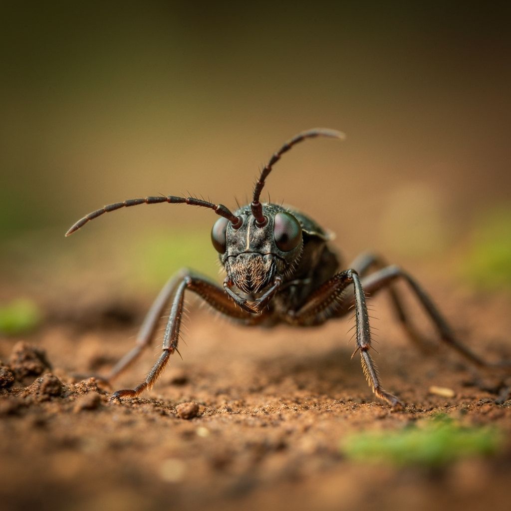 Extreme Close-Up of an Ant: Photorealistic Detail