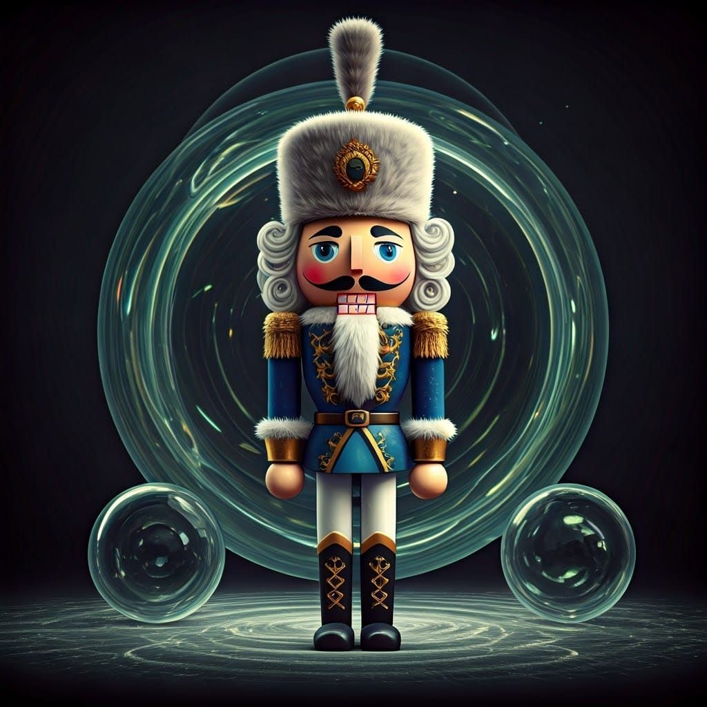 A nutcracker soldier