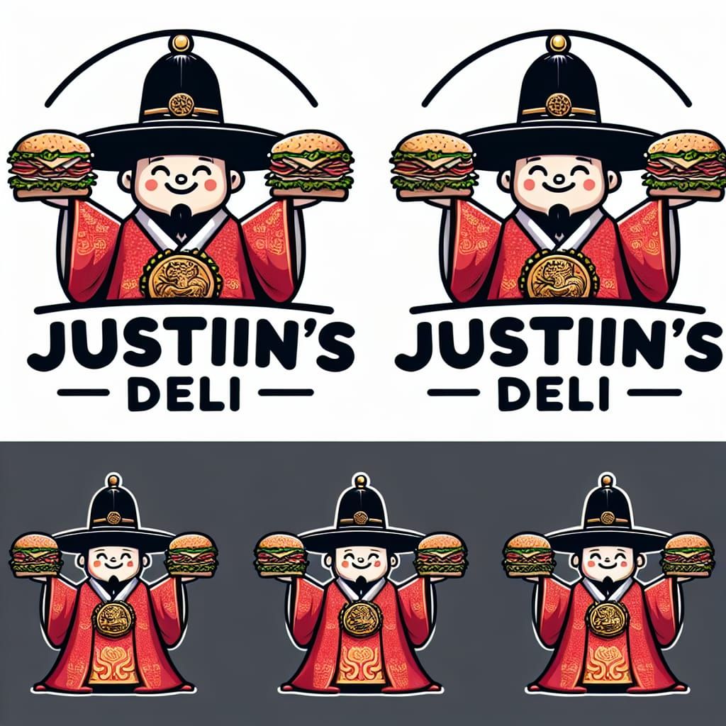 Joseon King Deli Logo Vector Art
