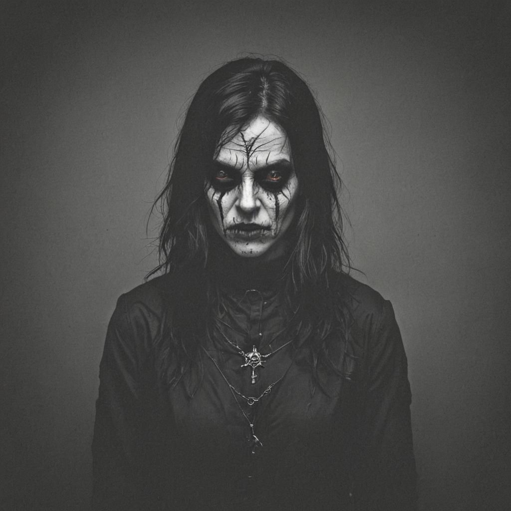 Grimdark Scene in Photojournalistic Style