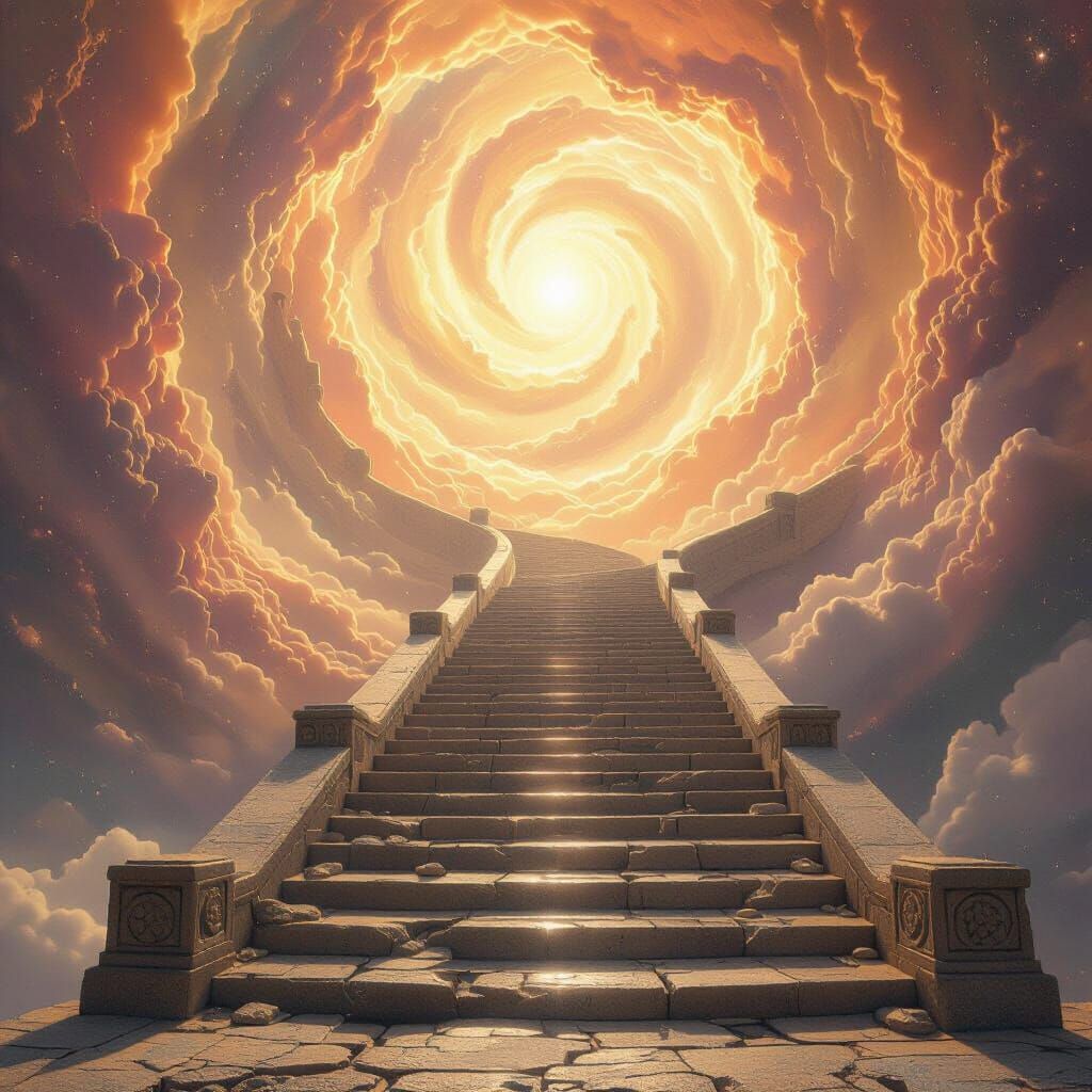 Celestial Staircase to Galactic Temple
