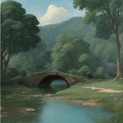 Luminous Gemstone Terrain