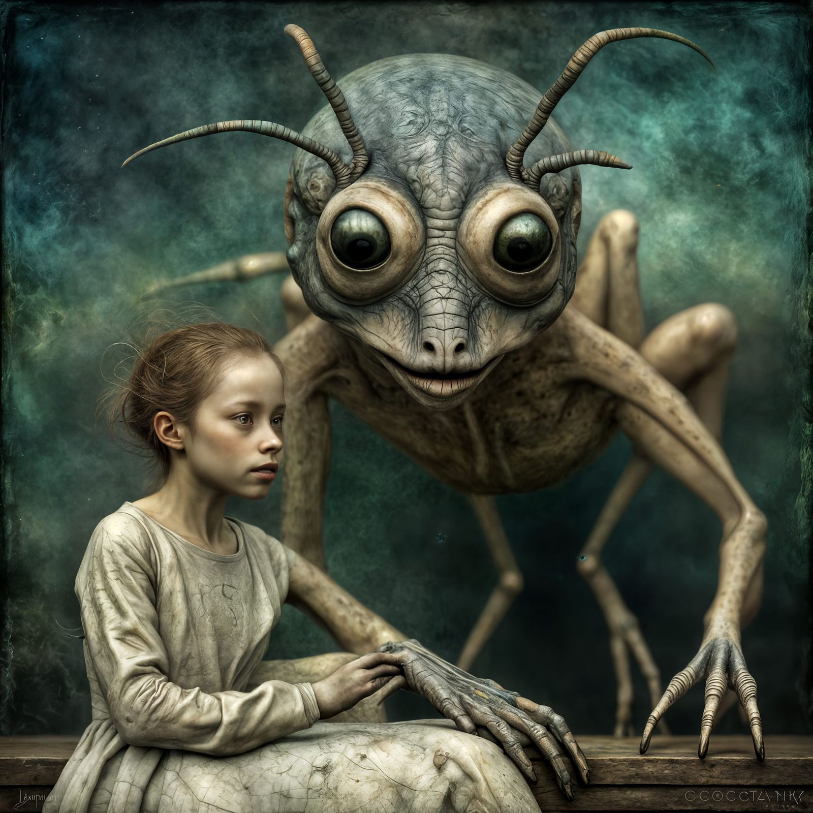 sees to her security