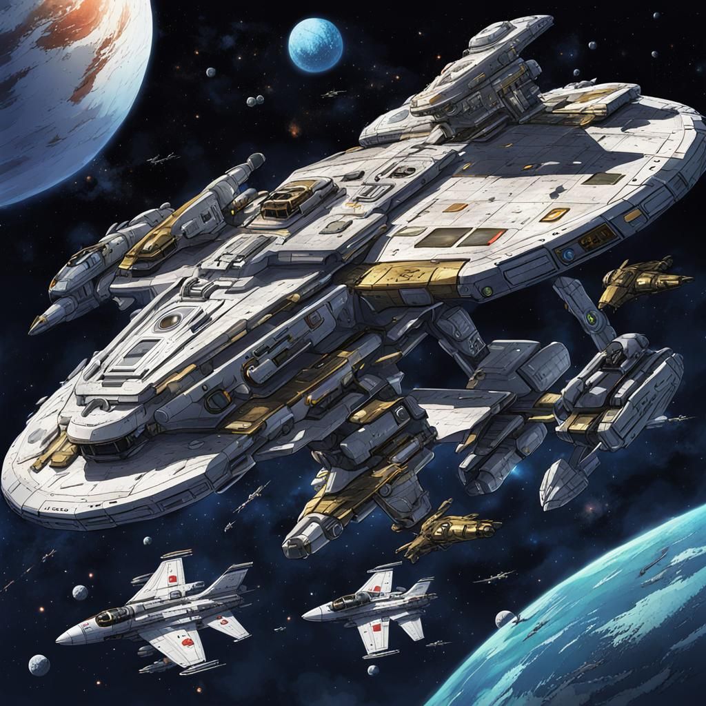 Brazilian Soldiers in Space: Anime-Style War