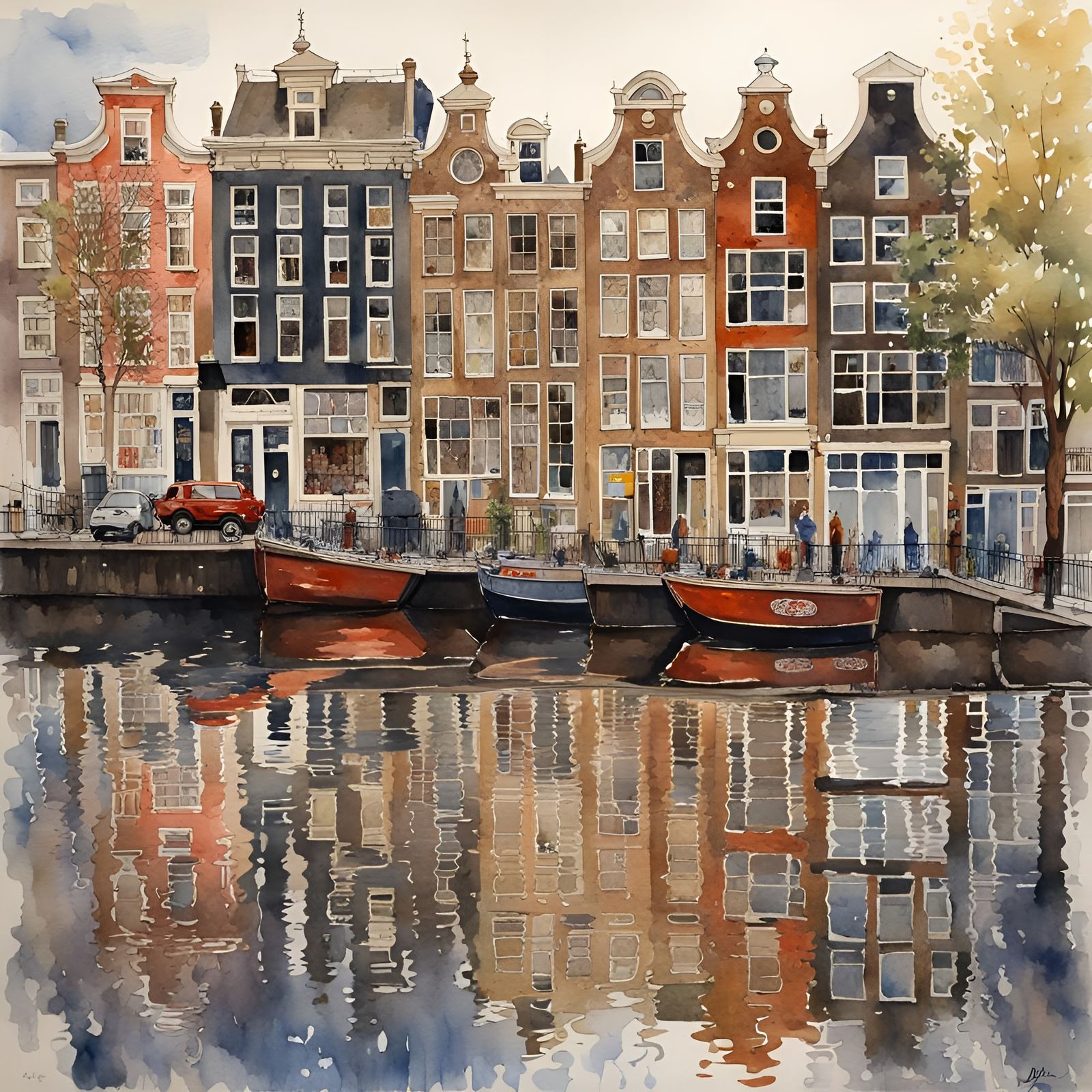 Reflections of Amsterdam