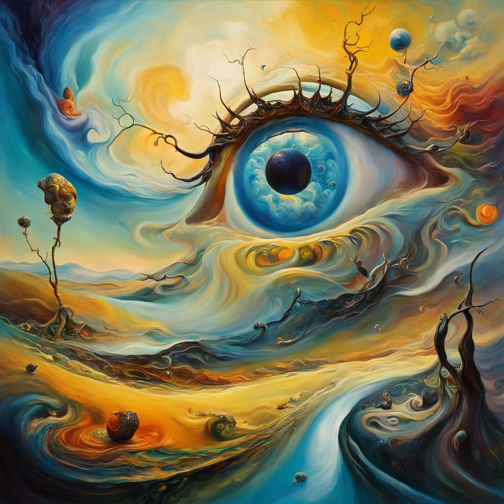 Dreamlike Surrealism: Revelations in Vibrant Colors