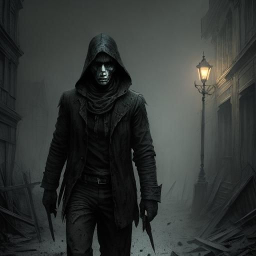 Silent Hill Inspired Gothic Horror Scene