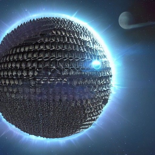 Conceptual Dyson Sphere Illustration