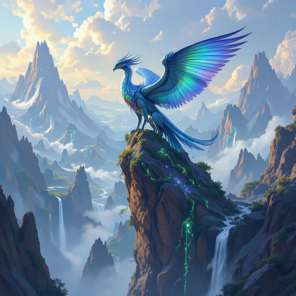 Ikran Sentinel on Pandora's Hallelujah Mountains