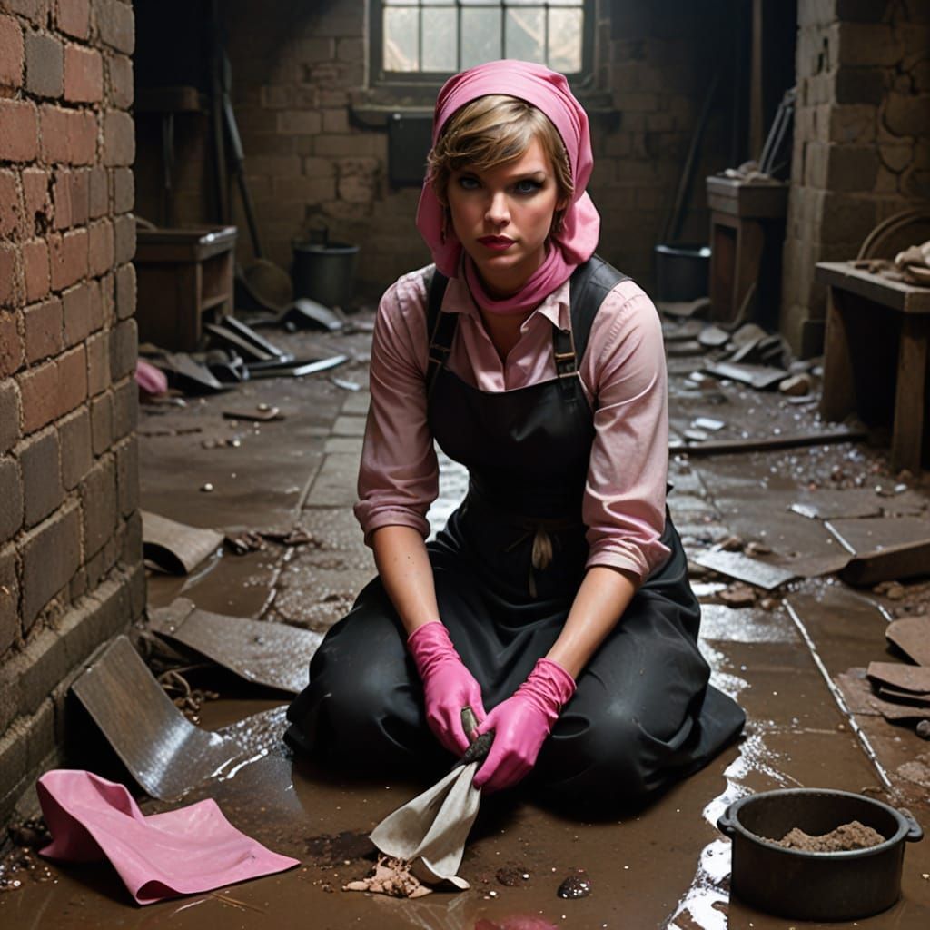 Taylor Swift in a Haunting Cellar Scene