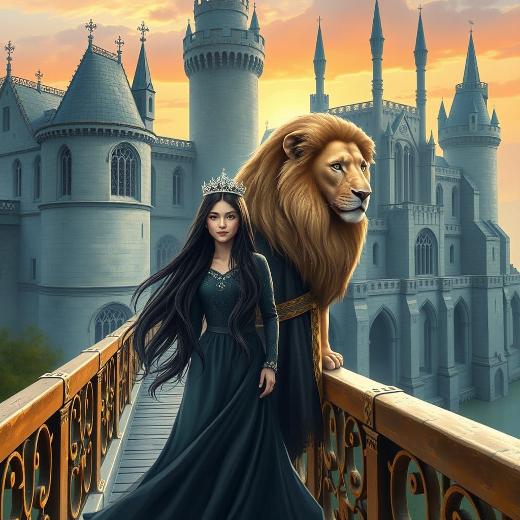 Ethereal Beauty in a Regal Setting