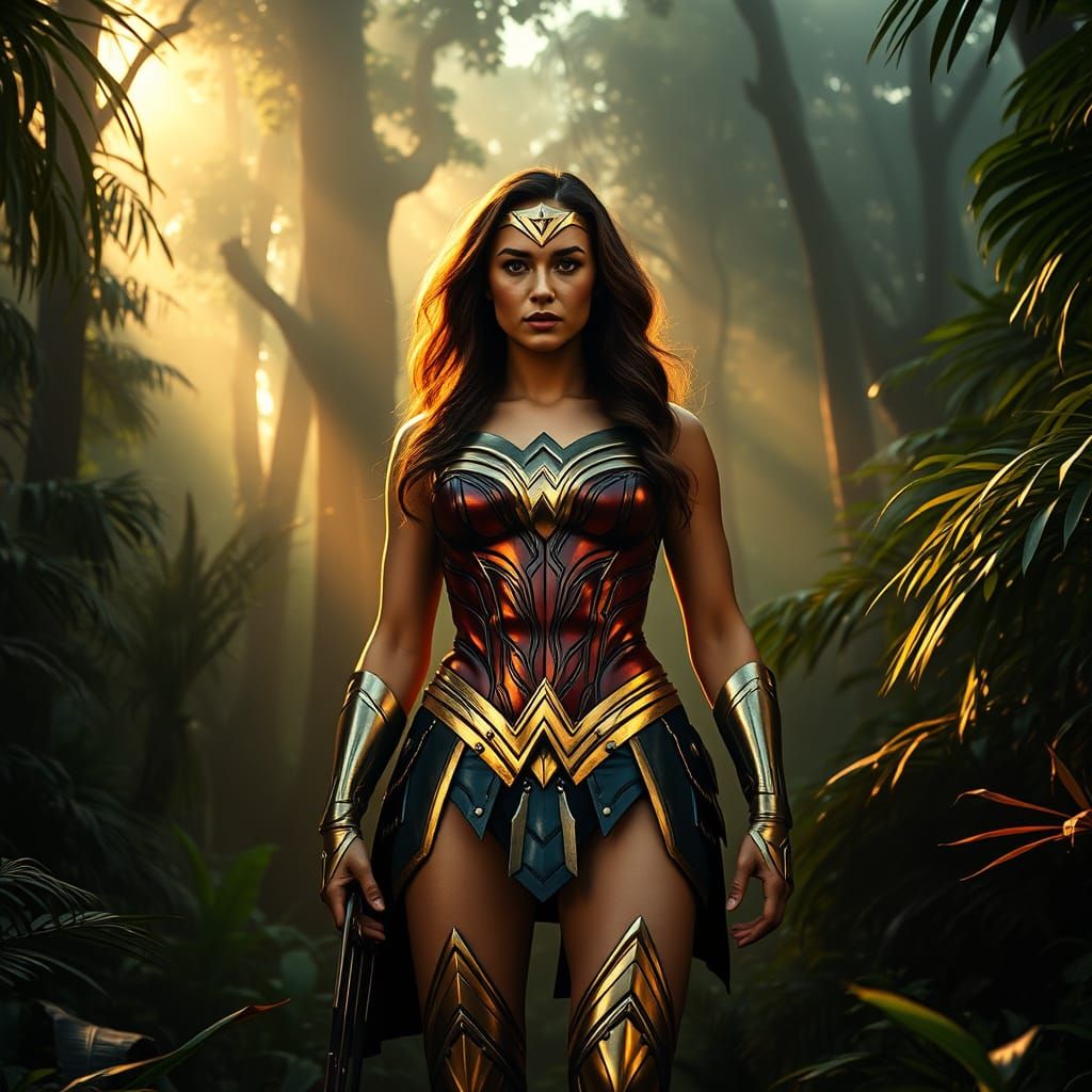 Wonder Woman in Amazonian Splendor