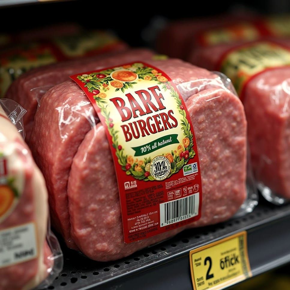 BARF BURGERS ~ 100% All Natural