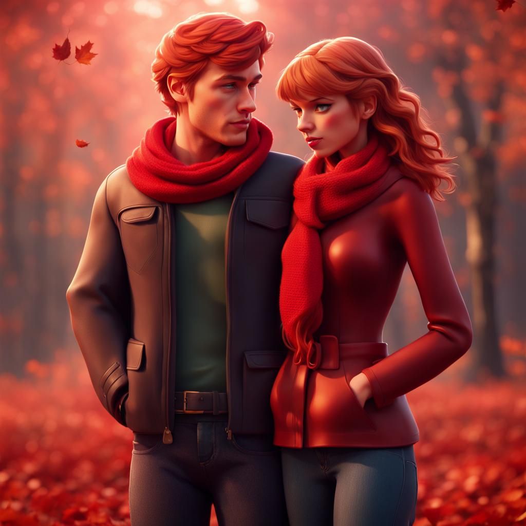 All Too Well: A Pixar-Style Romance Movie Poster