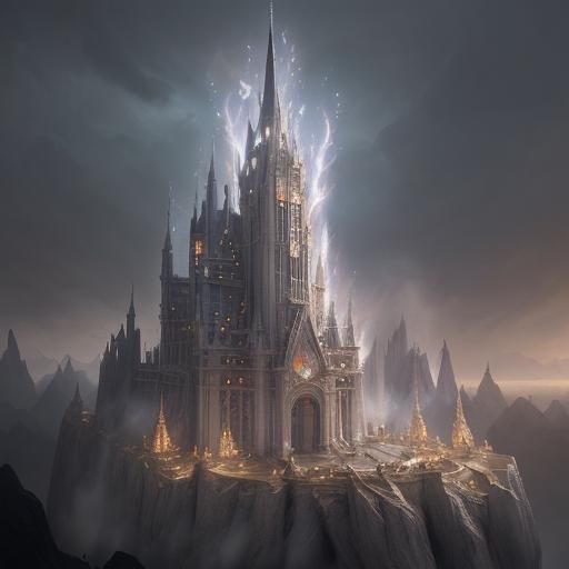 White Flame Magic Academy: Detailed Fantasy Art