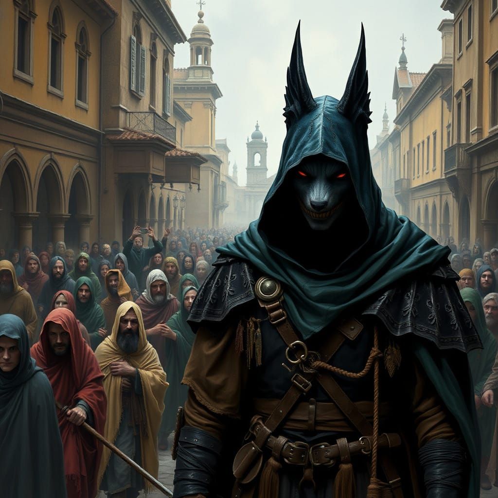 Mysterious Dark Figure in Nazgûl Armor Confronts Ancient Rom...